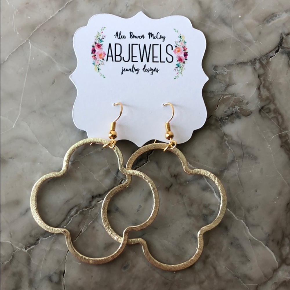 ABjewels Large Clover Earrings